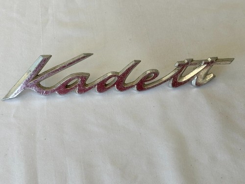 Opel kadett metal badge logo - opel,