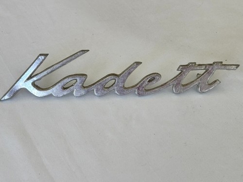Opel kadett metal badge logo - opel,