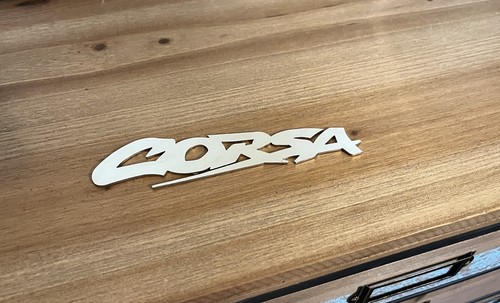 Opel corsa emblem schriftzug - opel,