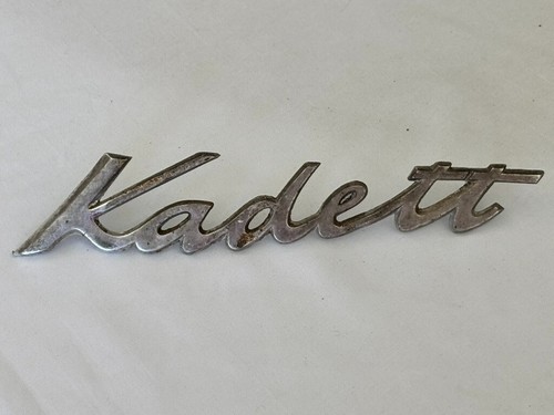 Opel kadett metal badge - kadett, logo