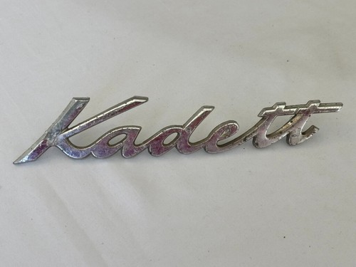 Opel kadett metal badge - metal,