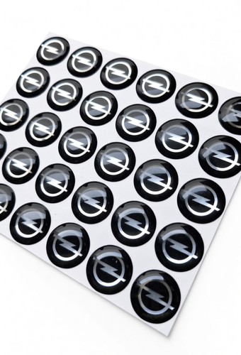 Opel logo sticker 14mm - 2x,