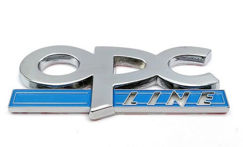 Opc line emblem 3cm chrom - emblem, 8.3cm
