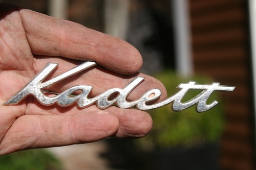 Opel kadett vintage - kadett, emblem