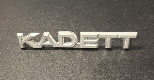 Opel kadett metal badge - opel,