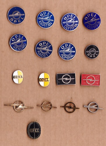 Vintage opel logo pin - vintage,