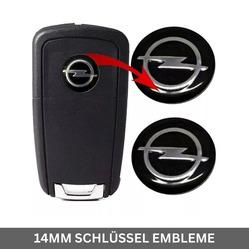 Opel schlüssel emblem 14mm - opel,