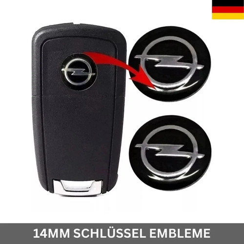 Opel schlüssel emblem 14mm - schlüssel,