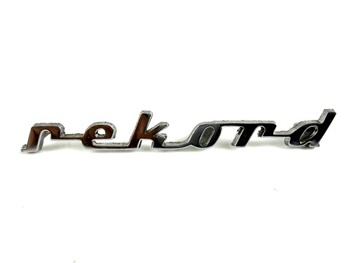 Vintage opel rekord - vintage, chrome